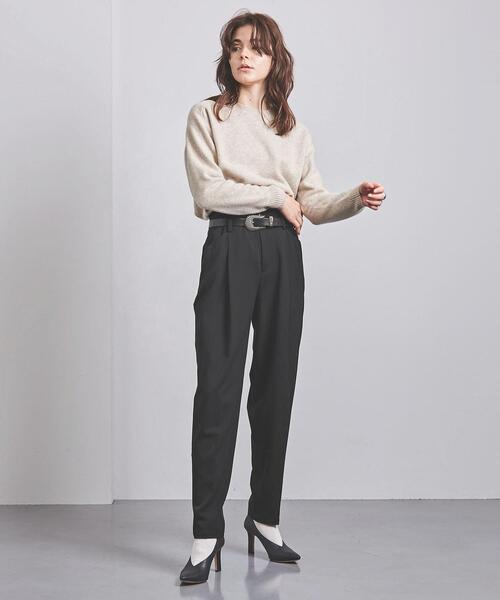CELLAR DOOR（セラドール）の「＜CellarDoor（セラードアー）＞ SUZANNA テーパードパンツ◆（その他パンツ・レディース・ブラウン/ブラック・42/38/40）」の16枚目の写真