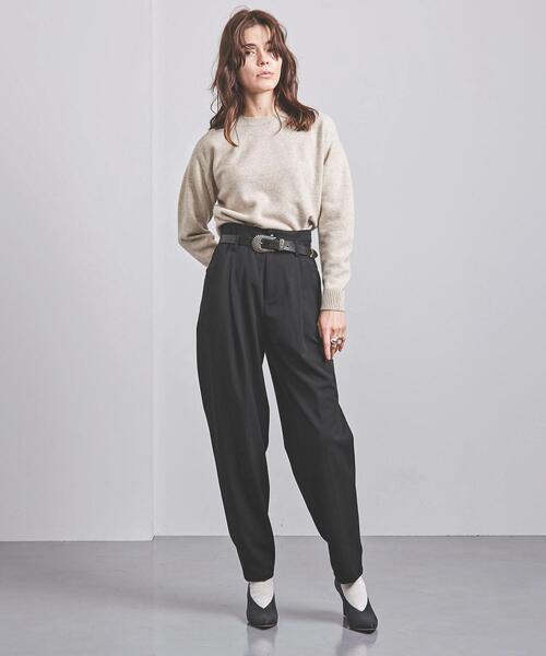 CELLAR DOOR（セラドール）の「＜CellarDoor（セラードアー）＞ SUZANNA テーパードパンツ◆（その他パンツ・レディース・ブラウン/ブラック・42/38/40）」の17枚目の写真