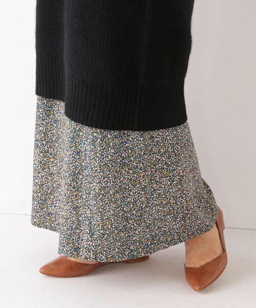 SHIPS any(シップス エニィ)の「SHIPS any: フォックス ミックス ボクシーワンピース◇(ワンピース・レディース・ライトグレー/ブラック・ONE SIZE)」の11枚目の写真