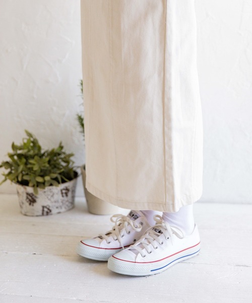 Mysa&Liina（ミーサリーナ）の「デニムセミフレアペンシルスカート（デニムスカート・レディース・サンドベージュ/ブルー/アイボリー/インディゴブルー/ブラック・M）」の13枚目の写真