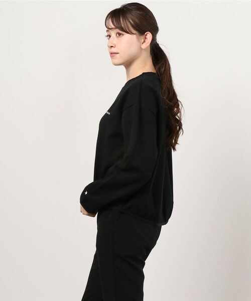 CONVERSE(コンバース)の「CONVERSE コンバース ダンボールニット素材 長袖Tシャツ(Tシャツ/カットソー・レディース・ホワイト/ブラック/ブラウン・M/L)」の15枚目の写真