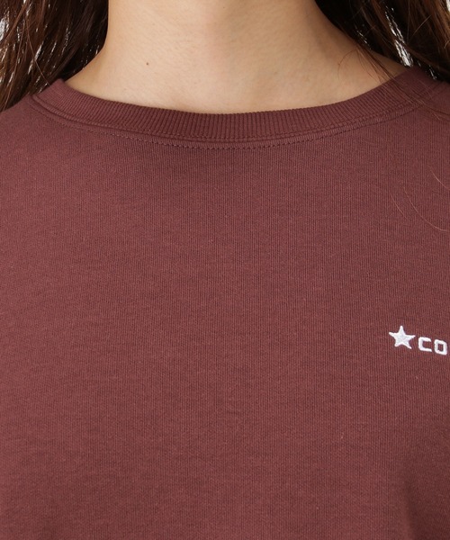 CONVERSE(コンバース)の「CONVERSE コンバース ダンボールニット素材 長袖Tシャツ(Tシャツ/カットソー・レディース・ホワイト/ブラック/ブラウン・M/L)」の9枚目の写真