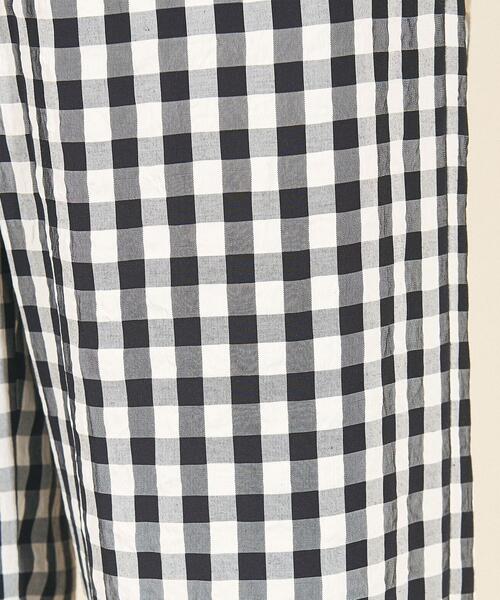BEAUTY&YOUTH UNITED ARROWS(ビューティーアンドユースユナイテッドアローズ)の「BY∴ ギンガムチェックイージーパンツ -ウォッシャブル-(その他パンツ・レディース・ブラック/ブラウン/ライム/その他5・S/M)」の17枚目の写真