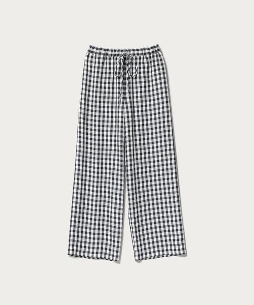 BEAUTY&YOUTH UNITED ARROWS(ビューティーアンドユースユナイテッドアローズ)の「BY∴ ギンガムチェックイージーパンツ -ウォッシャブル-(その他パンツ・レディース・ブラック/ブラウン/ライム/その他5・S/M)」の19枚目の写真