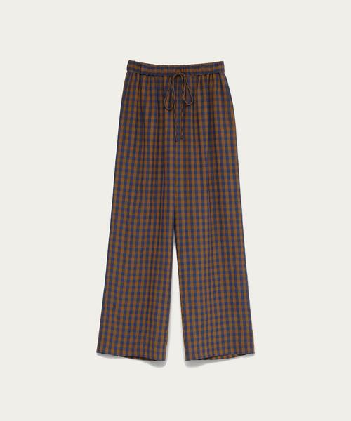 BEAUTY&YOUTH UNITED ARROWS(ビューティーアンドユースユナイテッドアローズ)の「BY∴ ギンガムチェックイージーパンツ -ウォッシャブル-(その他パンツ・レディース・ブラック/ブラウン/ライム/その他5・S/M)」の12枚目の写真