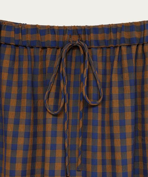 BEAUTY&YOUTH UNITED ARROWS(ビューティーアンドユースユナイテッドアローズ)の「BY∴ ギンガムチェックイージーパンツ -ウォッシャブル-(その他パンツ・レディース・ブラック/ブラウン/ライム/その他5・S/M)」の13枚目の写真