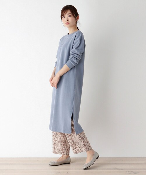 pink adobe（ピンクアドベ）の「◆【M-LL】バックデザイン ワンピース（ワンピース・レディース・チャコールグレー/ライトグレー/ブルー・40/38/42）」の8枚目の写真