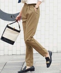 IEDIT ぐいっとしなやか美脚もかなう ストレッチ素材のエアノビテーパードパンツ