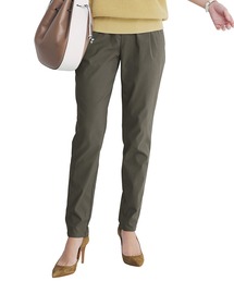 ＩＥＤＩＴ　ぐいっとしなやか美脚もかなう　ストレッチ素材のエアノビテーパードパンツ