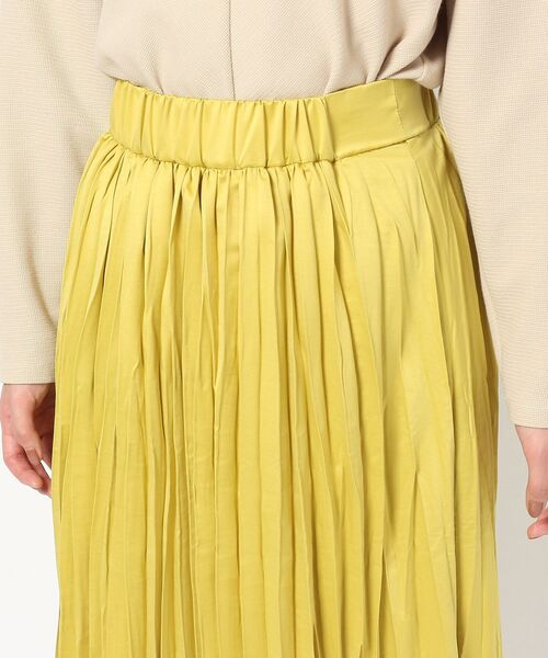 THE SHOP TK （ザ ショップ ティーケー ）の「◆ビンテージプリーツスカート（スカート・レディース・イエロー/サンドベージュ/ライトベージュ・12/13）」の14枚目の写真