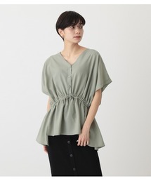 AZUL by moussy | FRONT PEPLUM BLOUSE/フロントペプラムブラウス(シャツ/ブラウス)