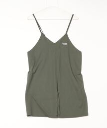 VANS（バンズ）の「VANS ヴァンズ W CAMISOLE ROMPERS 121R3120400 KHAKI（その他トップス）」
