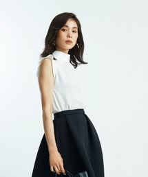 SNIDEL | フリルスリーブジョーゼブラウス(シャツ/ブラウス)