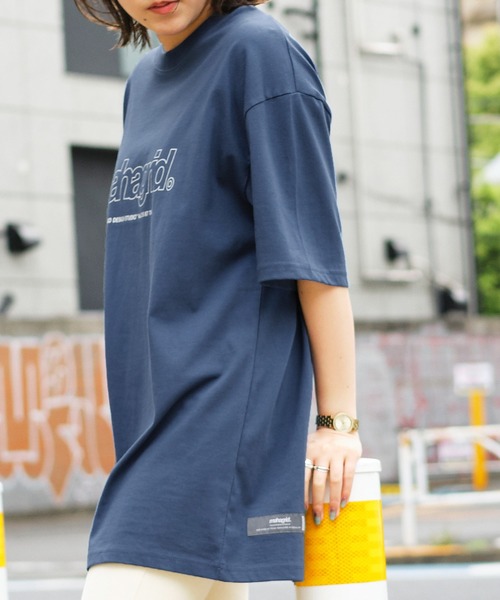 MAHAGRID(マハグリッド)の「MAHAGRID/マハグリッド THIRD LOGO/BASIC LOGO ロゴプリントオーバーサイズ半袖カットソー(Tシャツ/カットソー・メンズ・ブルー/ホワイト/ネイビー/ブラック系その他/イエロー/パープル/ホワイト系その他/ブラック/チャコール/グリーン系その他・XL/S/L/M)」の17枚目の写真
