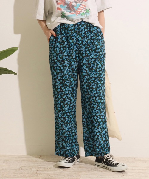 Factor=(ファクターイコール)の「ヴィンテージフラワー イージーパンツ(その他パンツ・レディース・レッド/ブルー/パープル・FREE)」の11枚目の写真