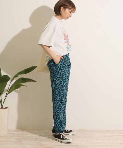 Factor=(ファクターイコール)の「ヴィンテージフラワー イージーパンツ(その他パンツ・レディース・レッド/ブルー/パープル・FREE)」の14枚目の写真