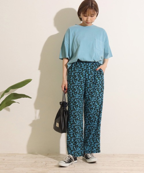 Factor=(ファクターイコール)の「ヴィンテージフラワー イージーパンツ(その他パンツ・レディース・レッド/ブルー/パープル・FREE)」の10枚目の写真