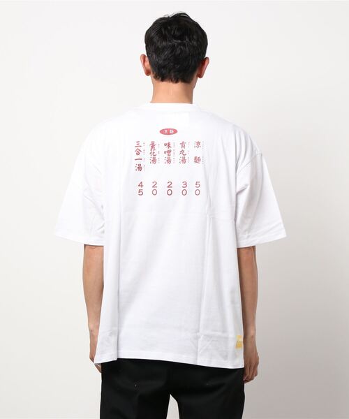 COP（シーオーピー）の「COP 大人の夜食店・メニューTEEシャツ（Tシャツ/カットソー・メンズ・ホワイト/ブラック/ベージュ/グリーン・SMALL/MEDIUM/LARGE）」の14枚目の写真