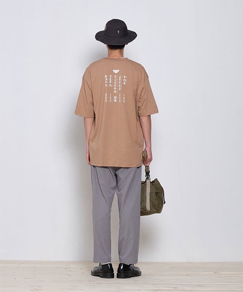 COP（シーオーピー）の「COP 大人の夜食店・メニューTEEシャツ（Tシャツ/カットソー・メンズ・ホワイト/ブラック/ベージュ/グリーン・SMALL/MEDIUM/LARGE）」の21枚目の写真