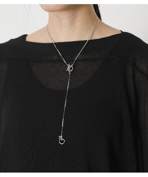 crie conforto(クリーコンフォルト)の「シアーポンチョニットPO(ニット/セーター・レディース・ブラック/オレンジ/グレー・FREE)」の15枚目の写真