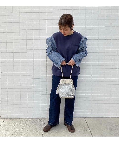 BEARDSLEY（ビアズリー）の「《VVTIAN》デニムカットソー（Tシャツ/カットソー・レディース・ブルー・FREE）」の21枚目の写真