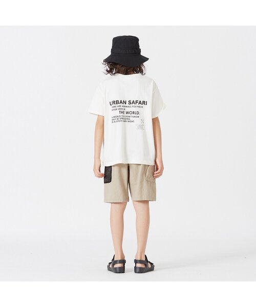 BREEZE（ブリーズ）の「サファリリンクＴシャツ（Tシャツ/カットソー・キッズ・ブラック/オフホワイト・90/100/120/130/110/150/140）」の6枚目の写真