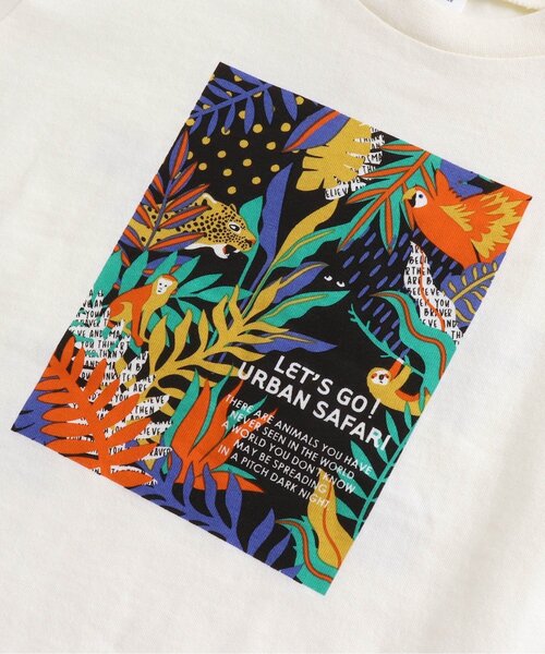 BREEZE（ブリーズ）の「サファリリンクＴシャツ（Tシャツ/カットソー・キッズ・ブラック/オフホワイト・90/100/120/130/110/150/140）」の15枚目の写真