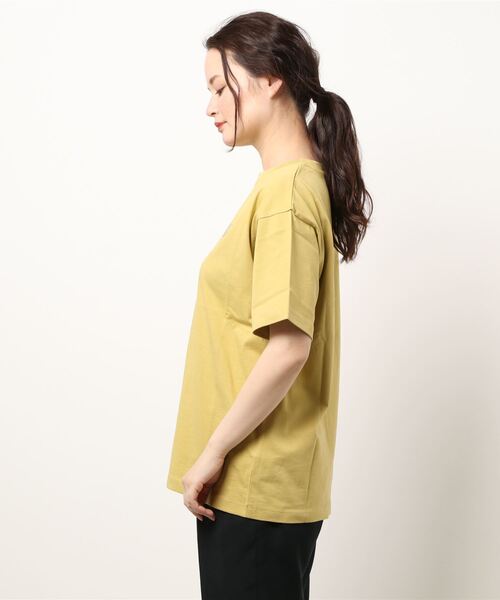 LOWRYS FARM(ローリーズファーム)の「プリントTSS 944581(Tシャツ/カットソー・レディース・ホワイト/ブラック/オフホワイト/イエロー/ホワイト系その他2/ホワイト系その他・FREE)」の8枚目の写真