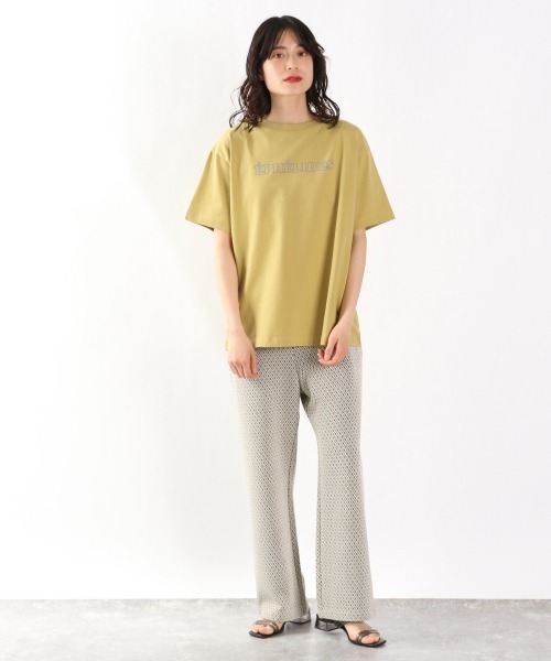 LOWRYS FARM(ローリーズファーム)の「プリントTSS 944581(Tシャツ/カットソー・レディース・ホワイト/ブラック/オフホワイト/イエロー/ホワイト系その他2/ホワイト系その他・FREE)」の10枚目の写真