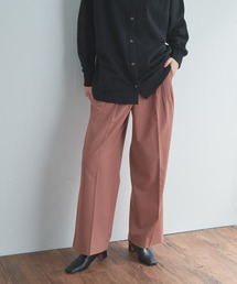 Audrey and John Wad（オードリーアンドジョンワッド）の「細タックストレートパンツ（その他パンツ）」