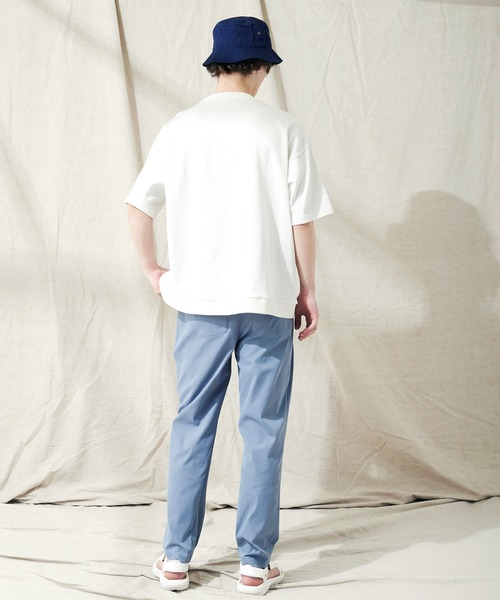 EMMA CLOTHES(エマクローズ)の「ヘビーウェイト10/-天竺 オーバーサイズ カレッジプリントS/Sカットソー(Tシャツ/カットソー・メンズ・ブラック/オレンジ/ホワイト・M/L)」の10枚目の写真