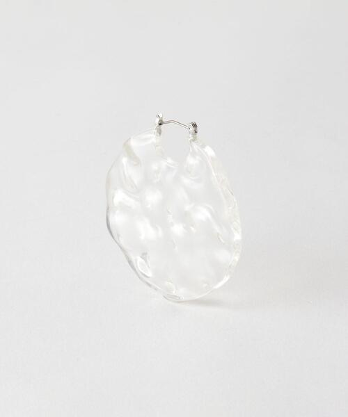 Iria Ashimine（イリアアシミネ）の「＜iria ashimine＞ラウンドクリアピアス ◆（ピアス（両耳用）・レディース・その他1・FREE）」の3枚目の写真