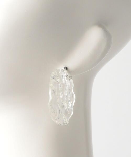 Iria Ashimine（イリアアシミネ）の「＜iria ashimine＞ラウンドクリアピアス ◆（ピアス（両耳用）・レディース・その他1・FREE）」の6枚目の写真