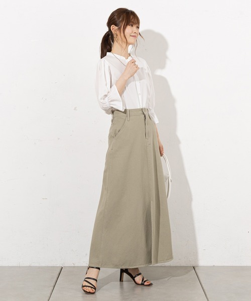 prose verse（プロズヴェール）の「《WEB・一部店舗限定》襟レース取り外し2wayブラウス（シャツ/ブラウス・レディース・ホワイト/チャコールグレー・ﾌﾘ-）」の8枚目の写真