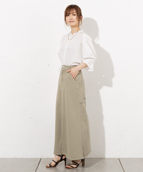 prose verse（プロズヴェール）の「《WEB・一部店舗限定》襟レース取り外し2wayブラウス（シャツ/ブラウス・レディース・ホワイト/チャコールグレー・ﾌﾘ-）」の11枚目の写真