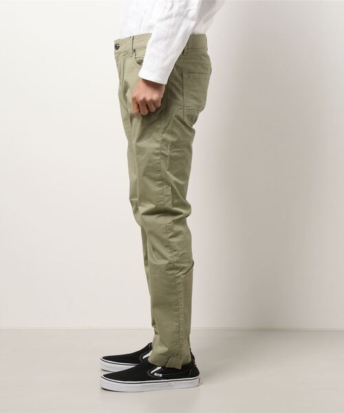 291295＝HOMME（ニーキューイチニーキューゴーオム）の「【291295=HOMME】 ストレッチサージ パンツ（その他パンツ・メンズ・ライトカーキ/ブルー系その他・2/1/3/4）」の3枚目の写真