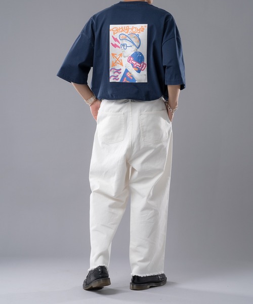 kutir（クティール）の「アソートプリントTシャツ（Tシャツ/カットソー・メンズ・ホワイト/ブラック/ネイビー/オフホワイト/グリーン/ホワイト系その他・MEDIUM/LARGE）」の10枚目の写真