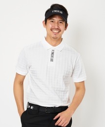 V12 | LX HOUNDSTOOTH POLO(ポロシャツ)