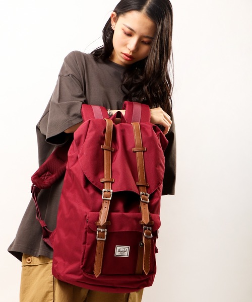Herschel Supply(ハーシェルサプライ)の「Herschel Supply バックパック 19PC収納 25L(バックパック/リュック・メンズ・ブラック/ベージュ/カーキ/カモフラージュ/レッド系その他/ワイン/グリーン/ネイビー/マスタード・FREE)」の9枚目の写真