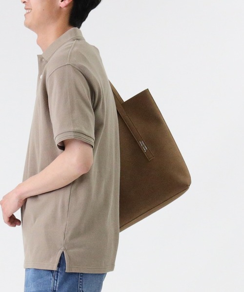 PLUS ONE（プラスワン）の「【PLUS ONE】和紙ポロシャツ（ポロシャツ・メンズ・ネイビー/オリーブ/グレー/ベージュ・L/XL/M）」の14枚目の写真