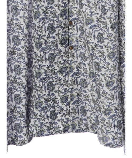 CRAFT STANDARD BOUTIQUE（クラフトスタンダードブティック）の「インドコットン パネル柄ワンピース　＊◇（ワンピース・レディース・ブラウン/ブルー・FREE）」の7枚目の写真