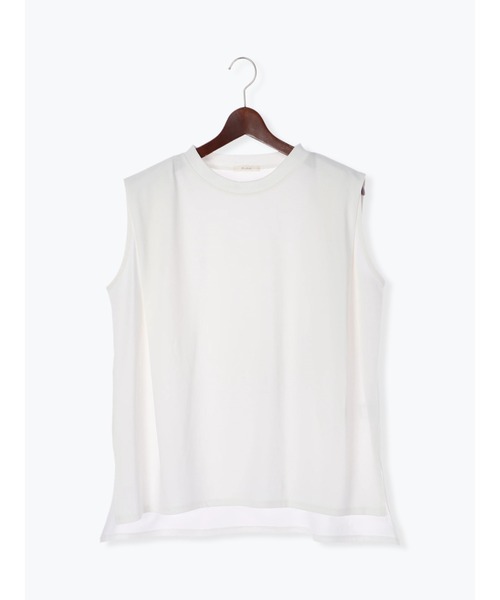 Te chichi(テチチ)の「肩タックカットプルオーバー(Tシャツ/カットソー・レディース・オフホワイト/ブラック/グレー/ブラウン・フリ-)」の19枚目の写真