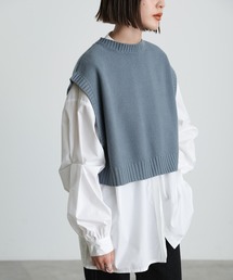 select MOCA | 2021 AW ストレンジタックスタンドカラーシャツ(シャツ/ブラウス)