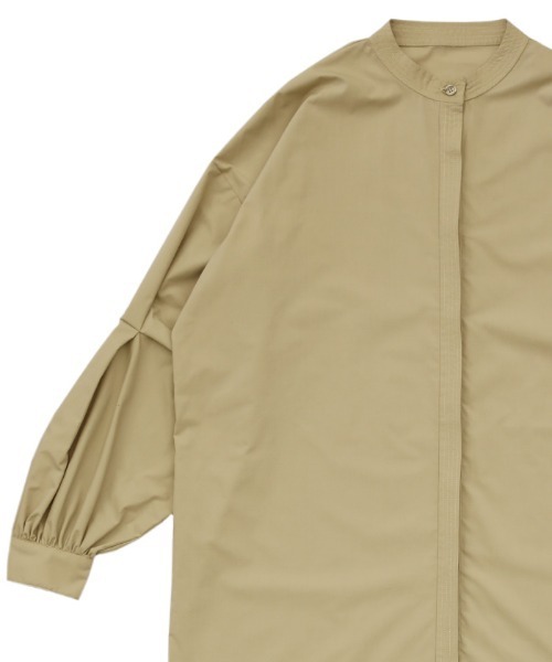 select MOCA（セレクトモカ）の「2021 AW ストレンジタックスタンドカラーシャツ（シャツ/ブラウス・レディース・ホワイト/ブラック/ベージュ・FREE）」の9枚目の写真