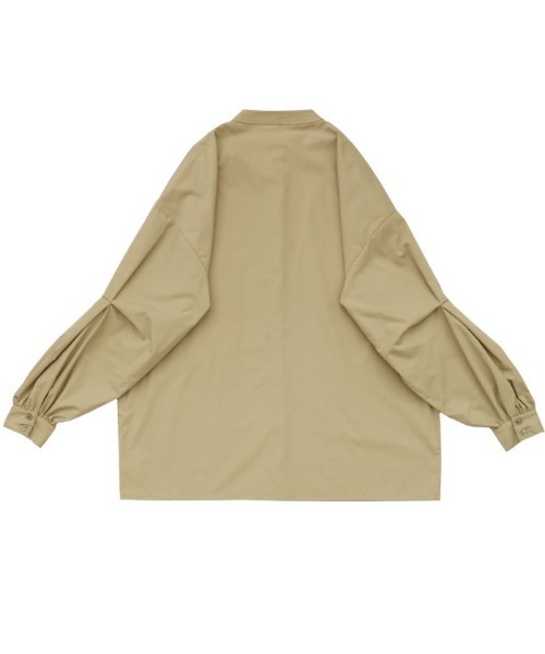 select MOCA（セレクトモカ）の「2021 AW ストレンジタックスタンドカラーシャツ（シャツ/ブラウス・レディース・ホワイト/ブラック/ベージュ・FREE）」の8枚目の写真