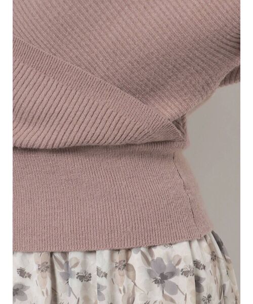 dazzlin（ダズリン）の「カシュクールニットプルオーバー（ニット/セーター・レディース・オフホワイト/グレー/ブラック/ブラウン/モカ/グリーン・FREE）」の15枚目の写真