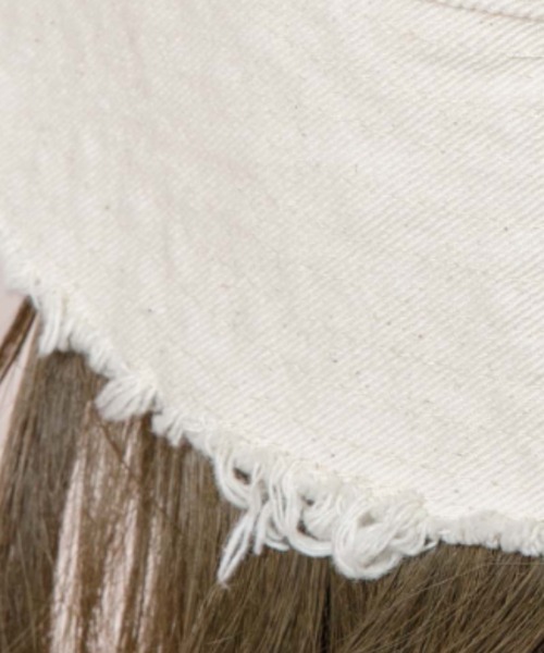 flower（フラワー）の「ナチュラルバケットハット（ハット・レディース・アイボリー・FREE）」の3枚目の写真