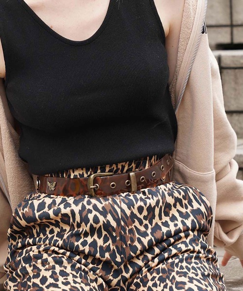 X-girl（エックスガール）の「CONCHO CLEAR BELT（ベルト・レディース・クリア/ブラック/ブラウン・ONE SIZE）」の3枚目の写真