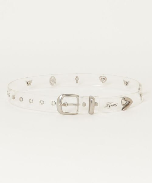X-girl（エックスガール）の「CONCHO CLEAR BELT（ベルト・レディース・クリア/ブラック/ブラウン・ONE SIZE）」の10枚目の写真