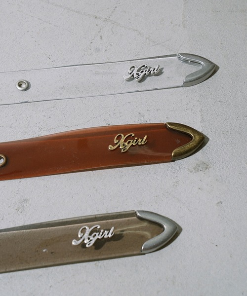 X-girl（エックスガール）の「CONCHO CLEAR BELT（ベルト・レディース・クリア/ブラック/ブラウン・ONE SIZE）」の14枚目の写真